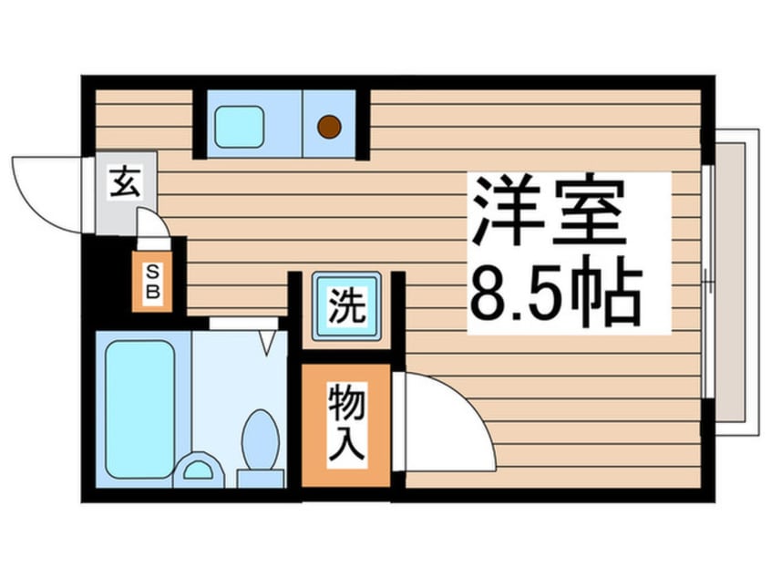 間取図 コ－トM＆M
