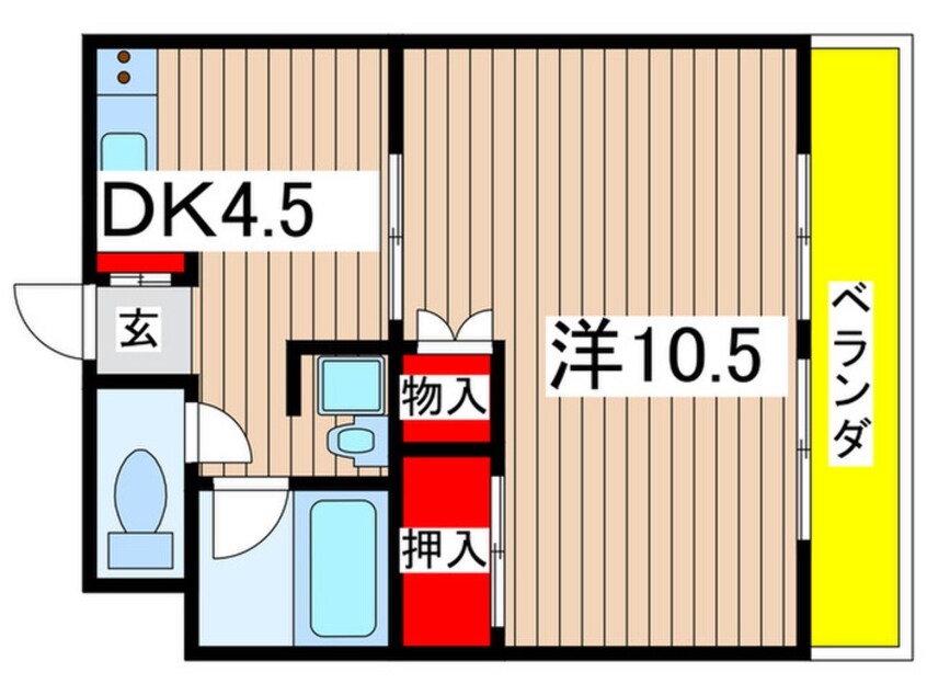 間取図 パレットハウス