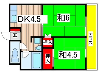 間取図 パレットハウス