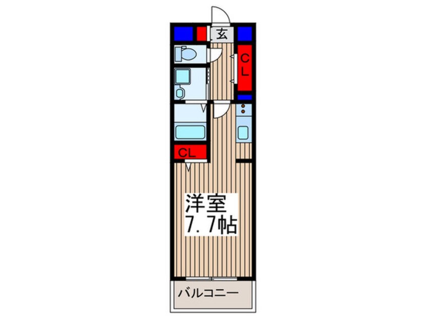 間取図 ベル・レージュ