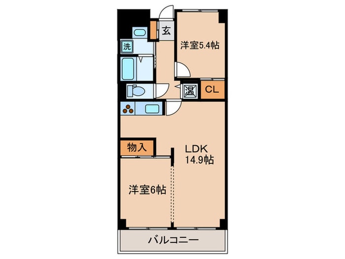 間取り図 プライムアーバン武蔵小杉comodo