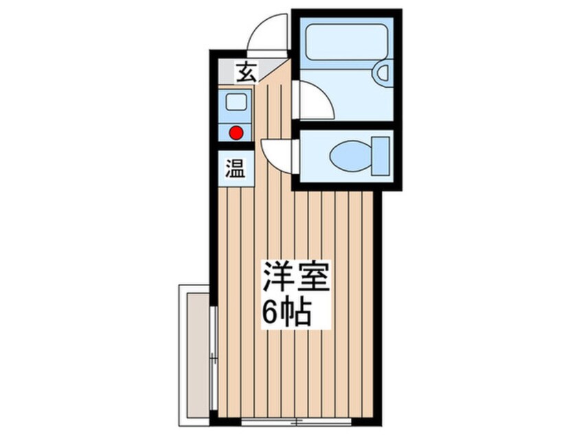 間取図 サンヴェ－ル久米川