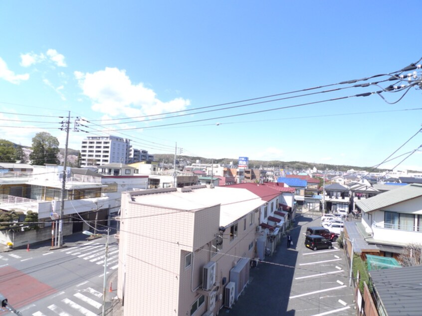 室内からの展望 イーストビル