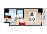 ユリカロゼAZ梅島(901) 1Kの間取り