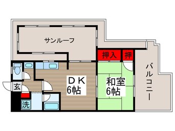 間取図 サンビーム行徳