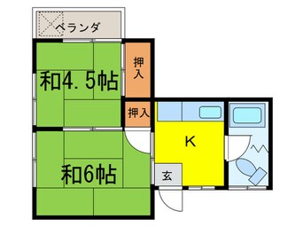 間取図 大場ハイツ