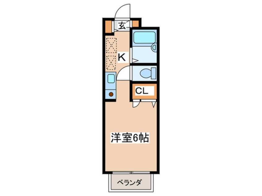 間取図 ラヴィル　1108