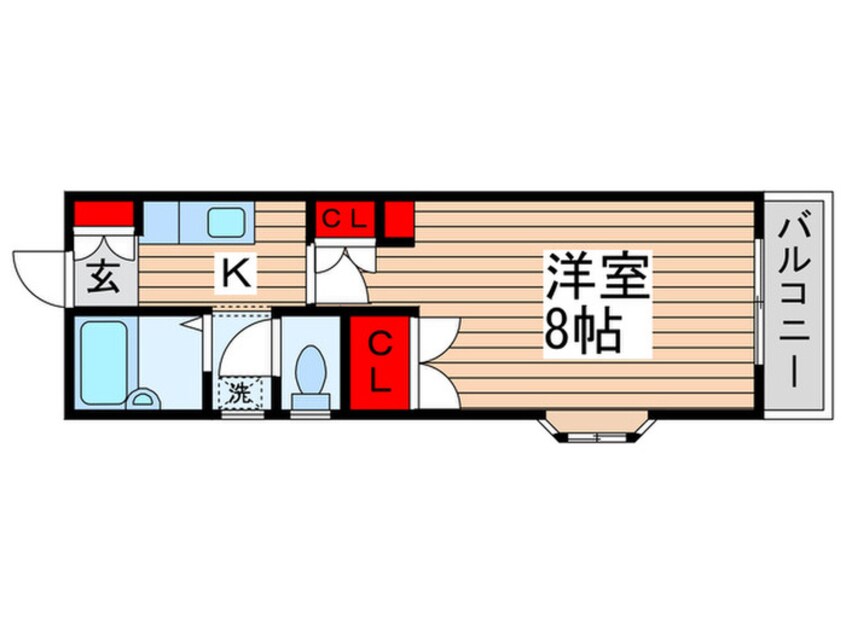 間取図 マインドハイム松本