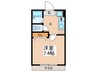 フジハイツ 1Kの間取り