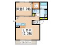 ドエルEBINAの間取図