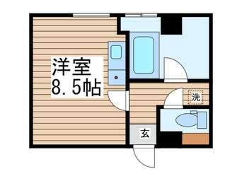 間取図 シンエイ第8東船橋マンション