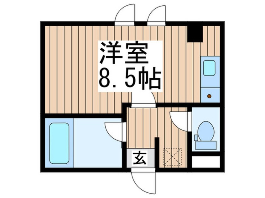 間取図 シンエイ第8東船橋マンション