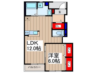間取図 グランツ　テンペル