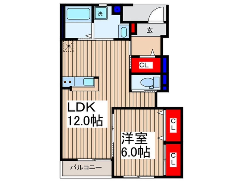 間取図 グランツ　テンペル
