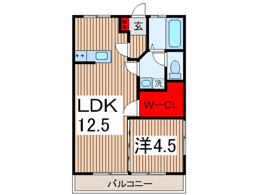 間取図 コ－ポ秋津第二