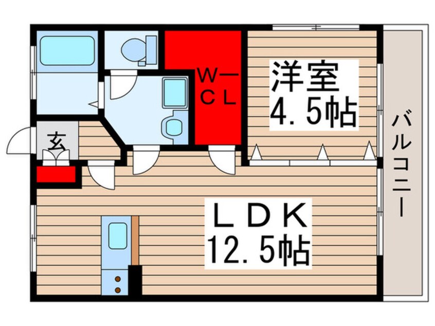 間取図 コ－ポ秋津第二