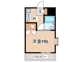 間取図 ロワール成瀬