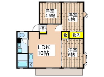 間取図 セラ柳小路