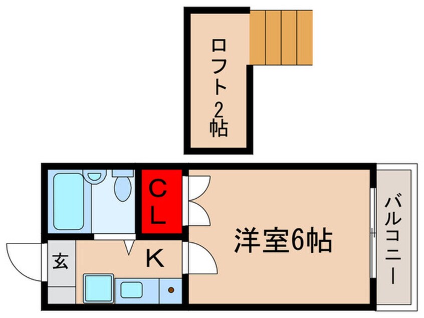 間取図 メープル大泉学園Ｂ棟