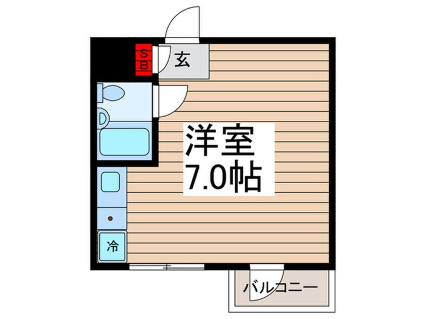 間取図 パレドール高砂Ⅰ(314)