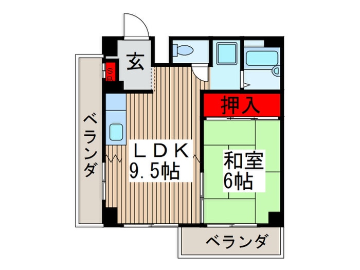 間取り図 中村ビル