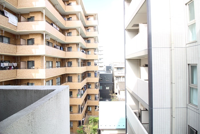 室内からの展望 中村ビル