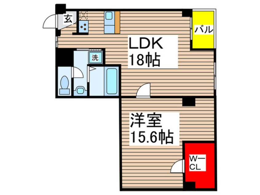 間取図 プチモンド