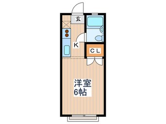 間取図 メゾンドフル－ル