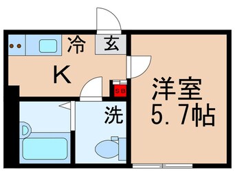 間取図 ジェムステ－ジ梅島