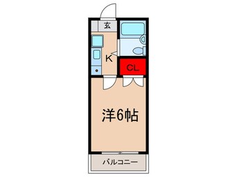 間取図 メープル大泉学園Ｃ