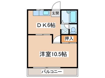 間取図 グリーンハイム小川