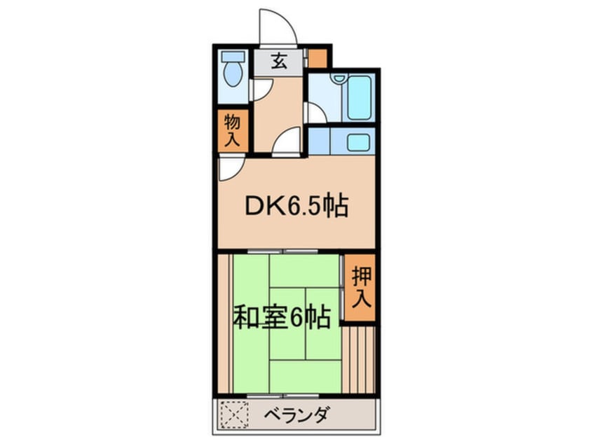 間取図 ハイツいづみ