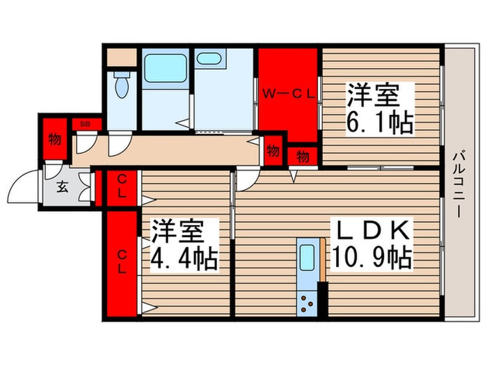 間取り図 アイリスタ柏