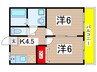 ミレニアムガドン 2Kの間取り