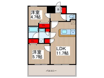 間取図 アーバンパーク浅草Ⅱ