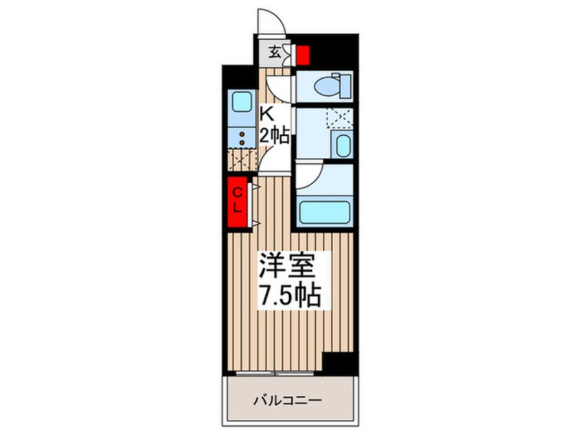 間取図 アーバンパーク浅草Ⅱ