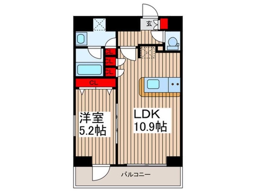 間取図 アーバンパーク浅草Ⅱ