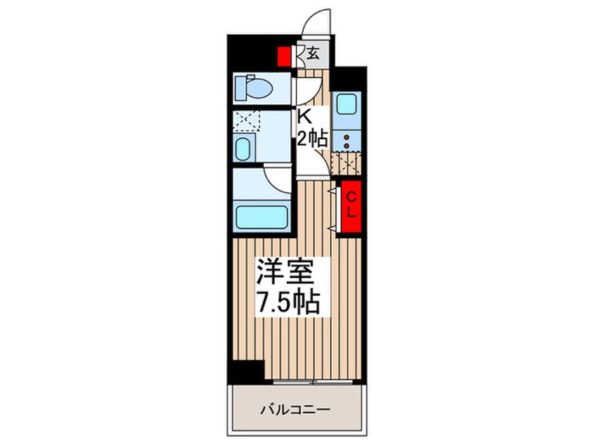 間取図 アーバンパーク浅草Ⅱ