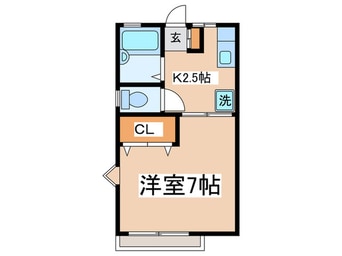 間取図 ファミール百草園