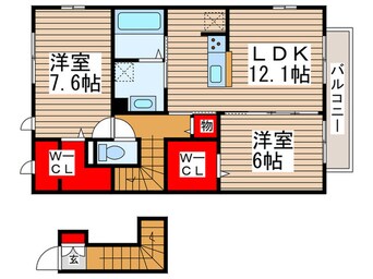 間取図 ボヌール