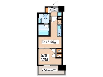 間取図 ザ・パークハビオ上北沢