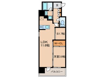 間取図 ザ・パークハビオ上北沢