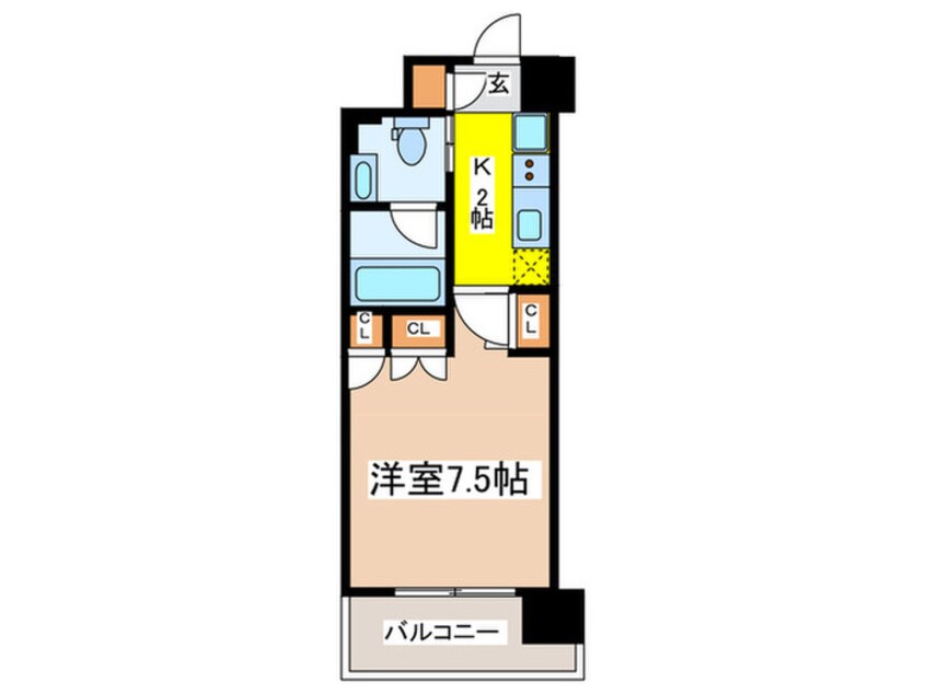 間取図 ザ・パークハビオ上北沢