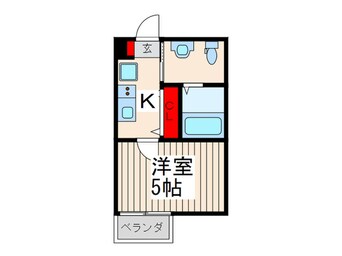 間取図 アットリラ南行徳