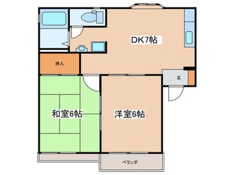 間取図 もちの木ハイツ