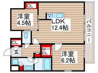 間取図 パークアクシス浦安