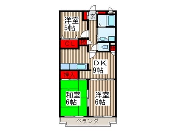 間取図 サンヴェルデ