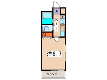 間取図 タプラすみよし台Ｂ