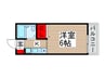東台幸苑 1Kの間取り