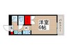東台幸苑 1Kの間取り